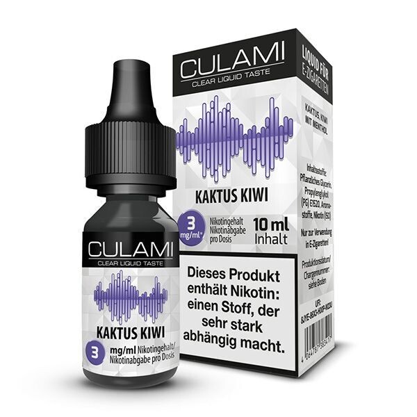 Liquid Kaktus Kiwi mit 3mg Nikotin von Culami