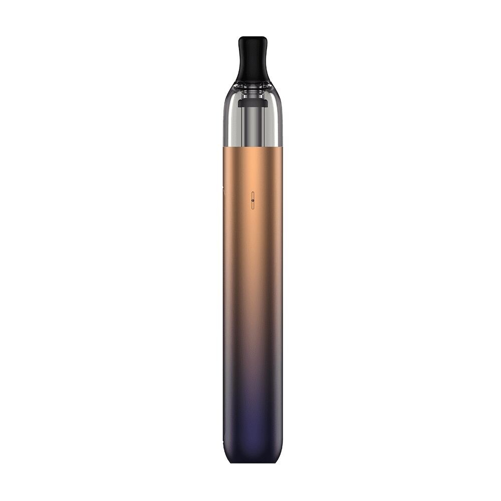 Vaporesso Eco One Pod Kit Sunset Beach mit einem Verlauf von Bronze zu Dunkelblau und einem schwarzen Mundstück