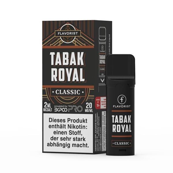 Tabak Royal Pod 20mg von Flavorist