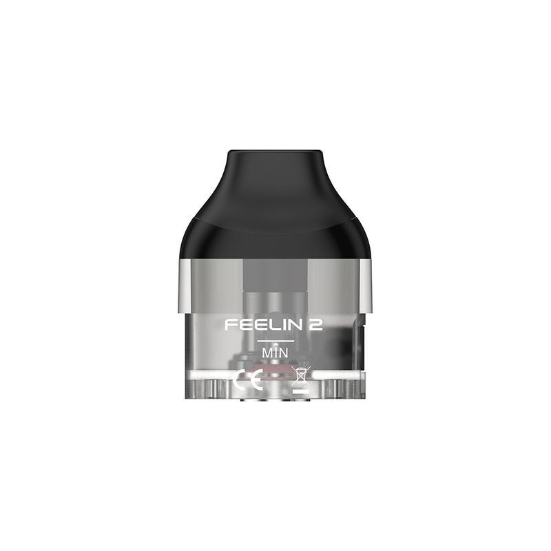Nevoks Feelin 2 Leerpod 3ml Nevoks Feelin 2 Leerpod 3ml mit schwarzem Mundstück, durchsichtigem Tank und sichtbarem Text "FEELIN 2 MIN" auf dem Pod.