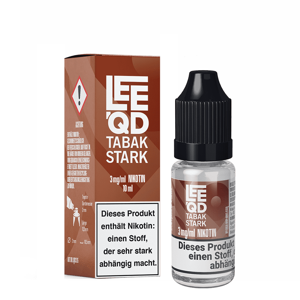 Liquid Tobacco Tabak stark 3mg - Leeqd