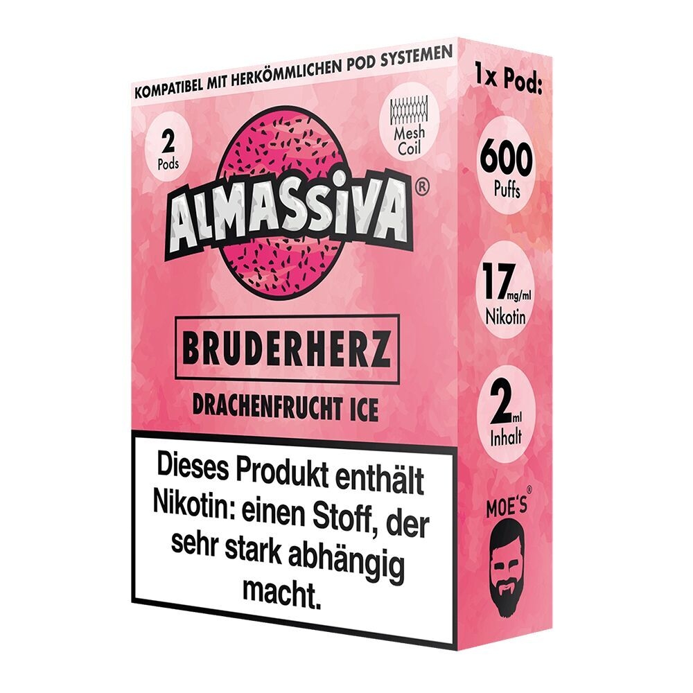Bruderherz 17mg - Al Massiva Pods, Werbung, Kaugummi