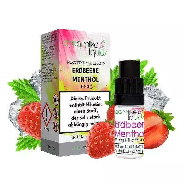 Liquid Erdbeere Menthol von Dreamlike Liquids Liquid Erdbeere Menthol von Dreamlike Liquids