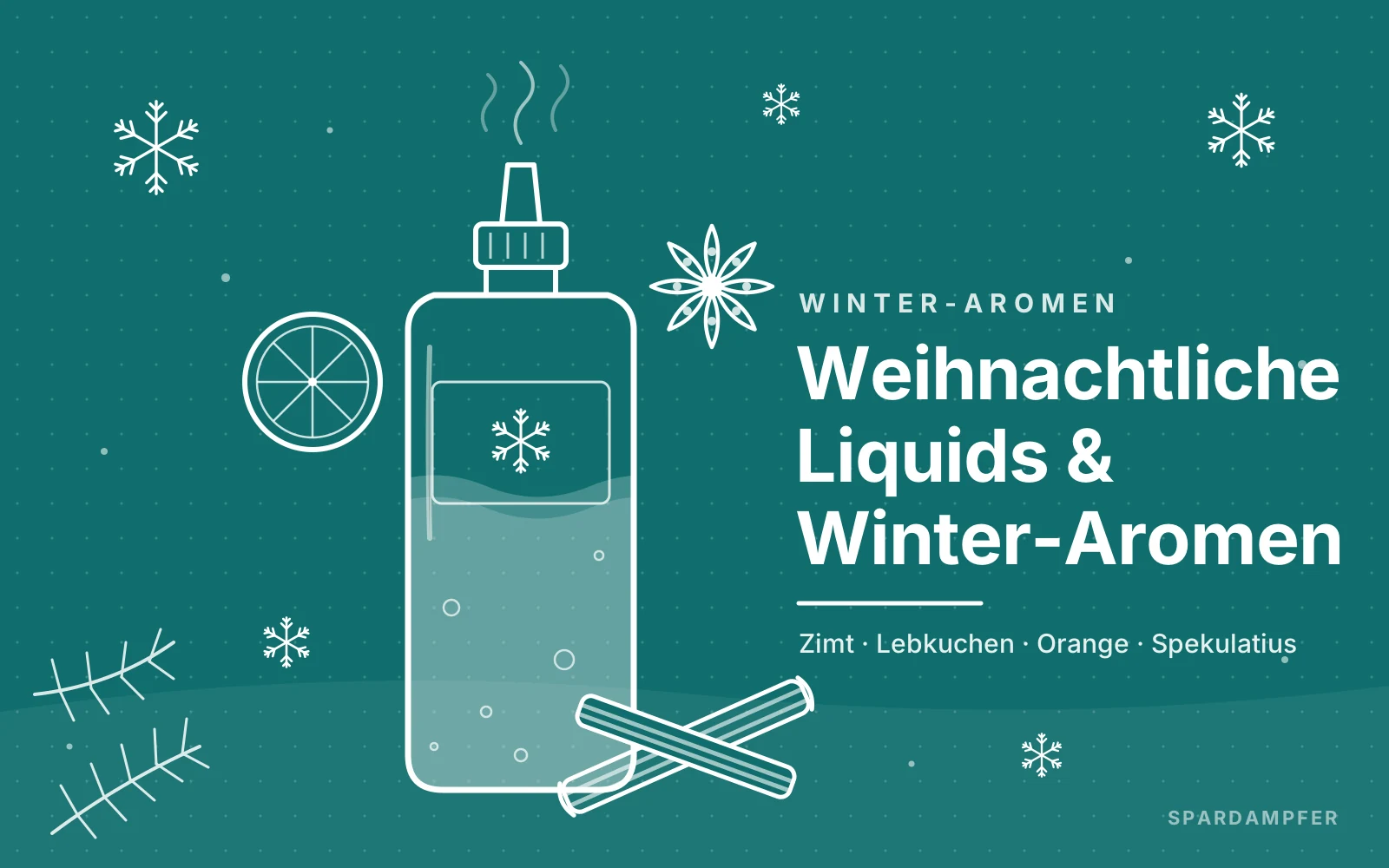 Weihnachtliche Liquids und Aromen für den Winter