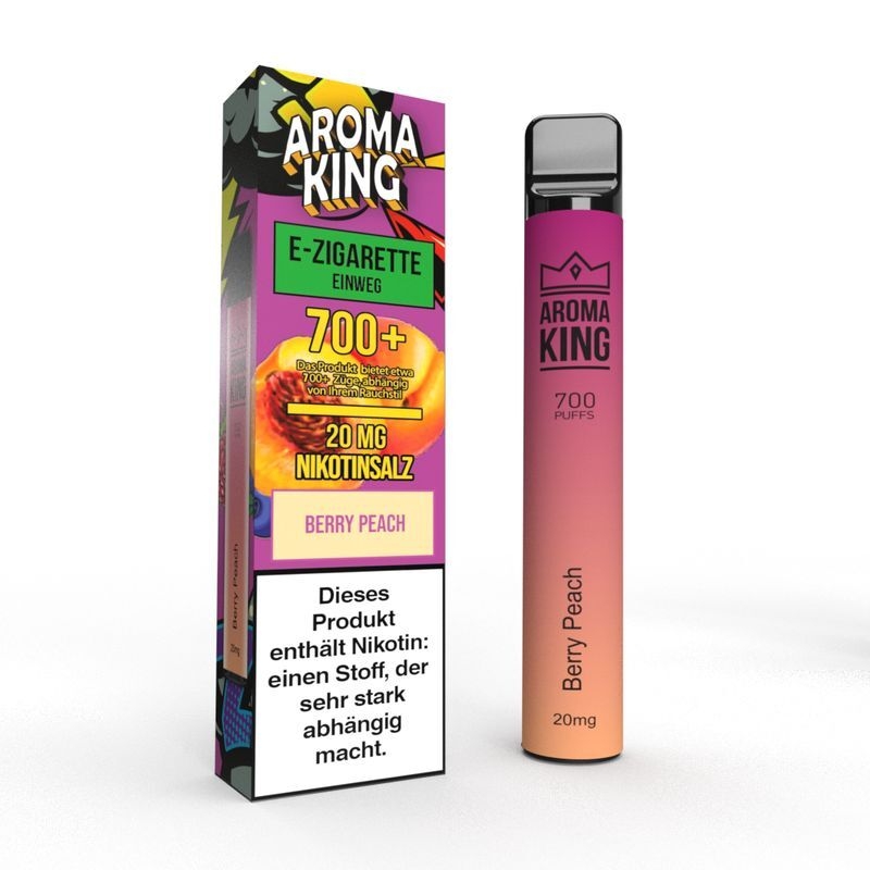 Berry Peach 20mg - Aroma King E-Shisha