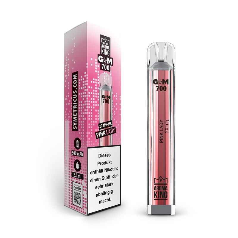 Pink Lady 20mg - Aroma King Gem 700 E-Shisha Pink Lady 20mg - Aroma King Gem 700 E-Shisha