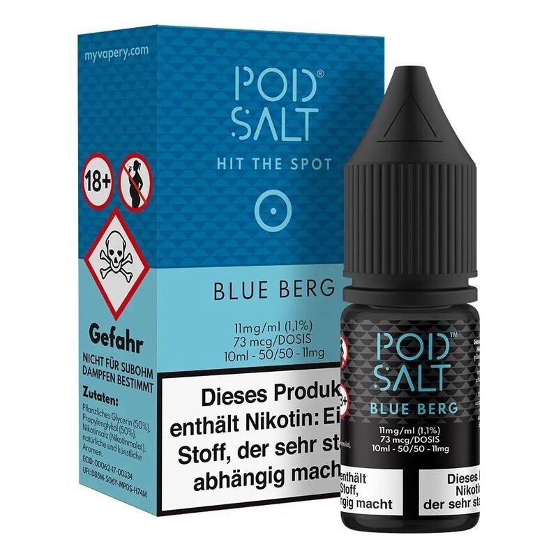 Liquid Blue Berg von Pod Salt Core