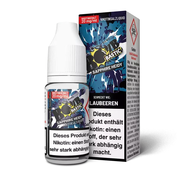 Bomb Bastic NikotinsalzSapphire Heidy10ml von Bang Juice