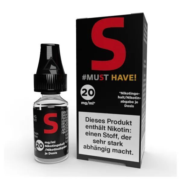 Liquid S von Must Have mit 20mg Nikotin Liquid S von Must Have mit 20mg Nikotin