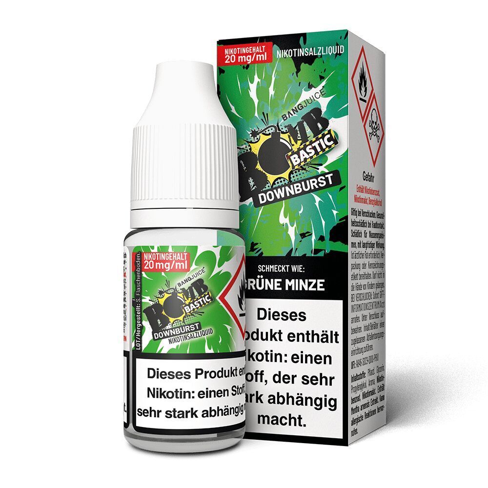 Liquid Bomb Bastic Downburst 20mg Nikotin von Bang Juice