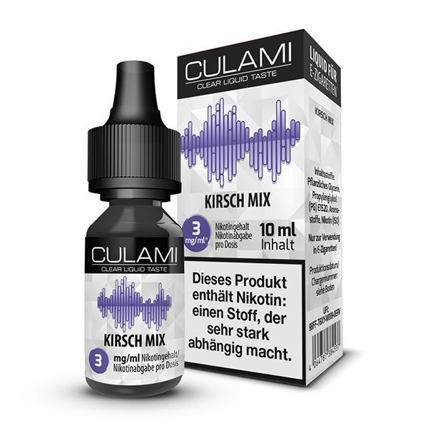 Liquid Kirsch Mix Culami 3mg gebrauchsfertiges Liquid