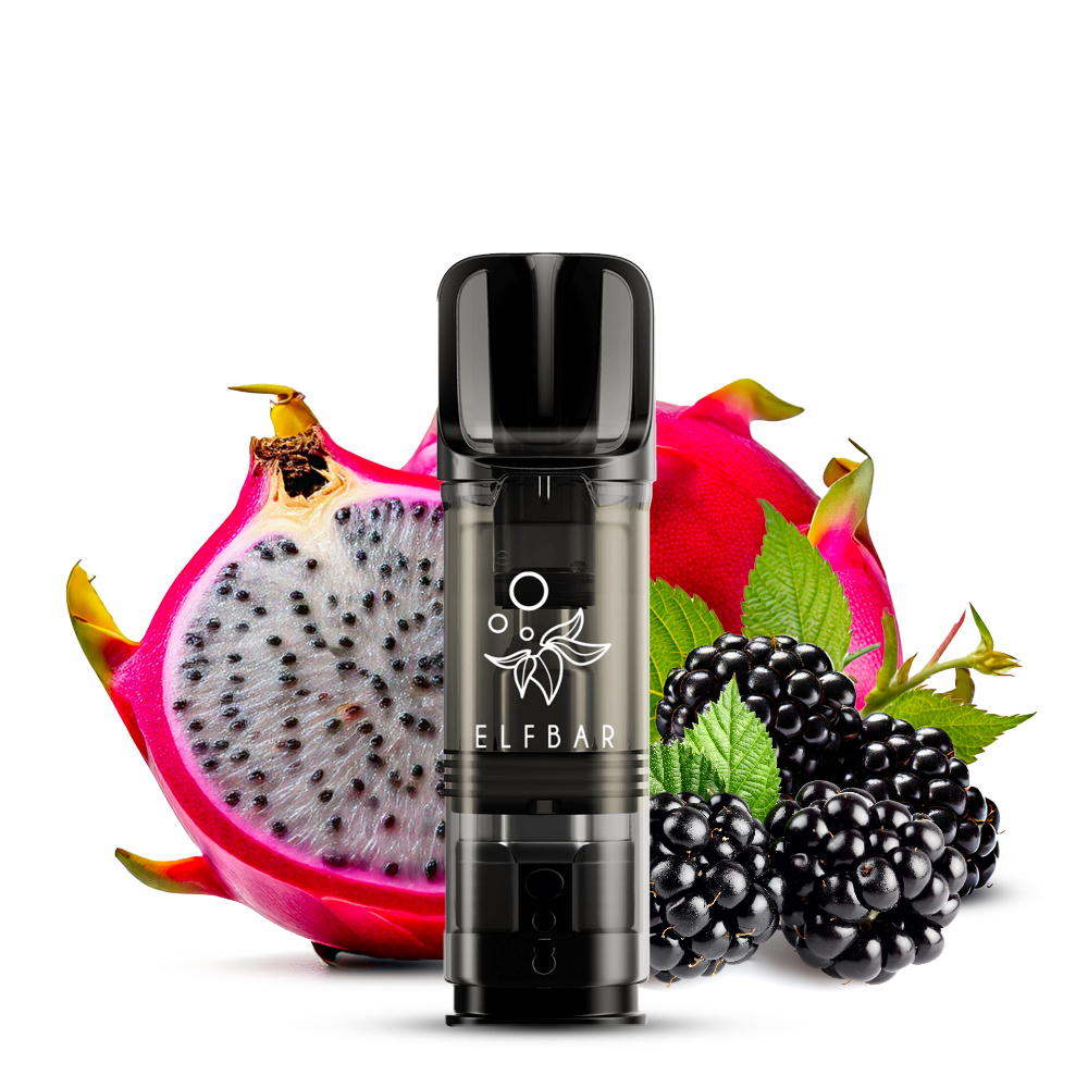 Dragon Fruit Blackberry Elfa Pods von Elfbar 20mg