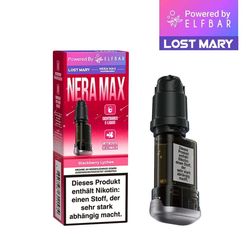 LMNM-P-20-22_2 Lost Mary Nera Max 15K Pods - Blackberry Lychee 20mg