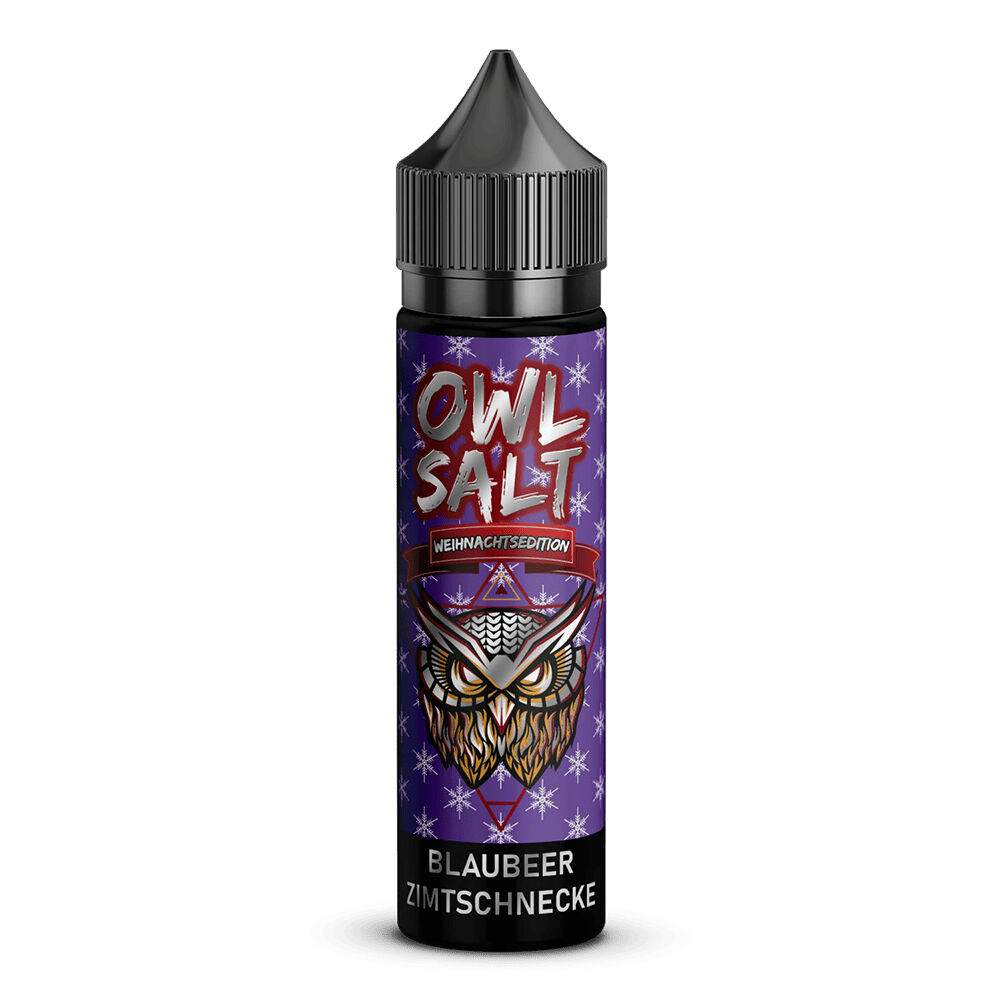 OWL141 Owl Salt Aroma - Blaubeer Zimtschnecke