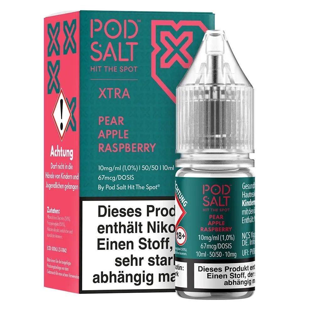 Liquid Pear Apple Raspberry von Pod Salt Xtra Liquid Pear Apple Raspberry von Pod Salt Xtra