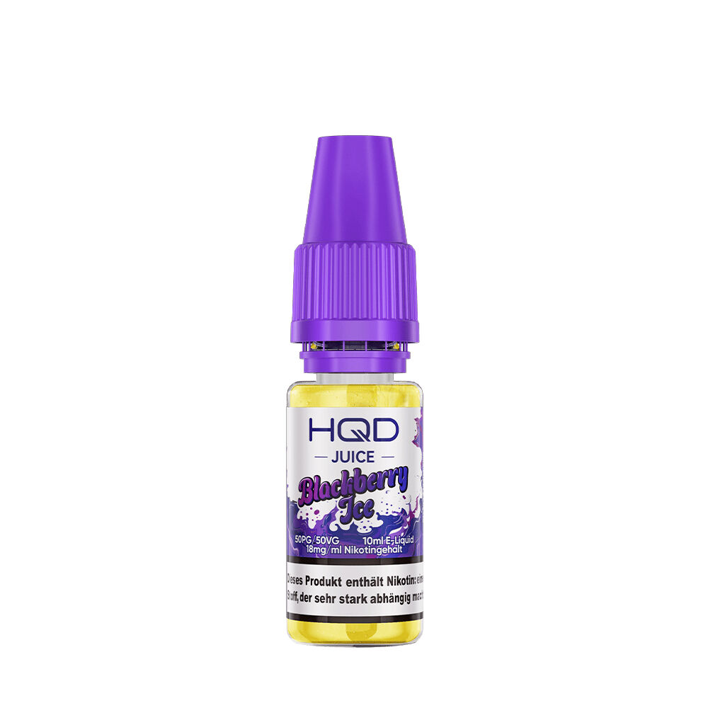 HQD Juice Nikotinsalz Liquid - Blackberry Ice 18mg