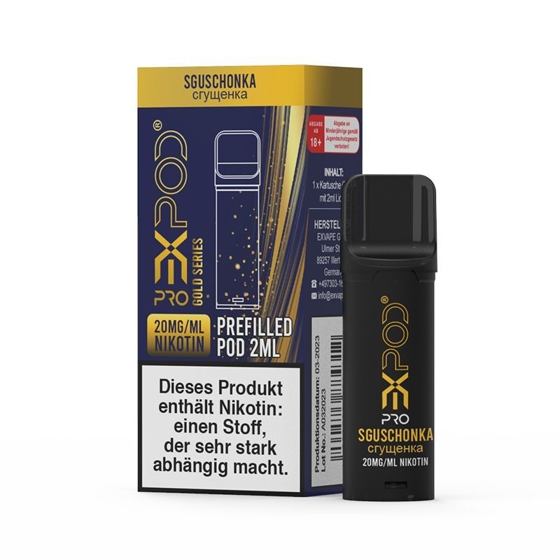 Sguschonka mit 20mg Nikotin Expod Pro Pods Sguschonka mit 20mg Nikotin Expod Pro Pods
