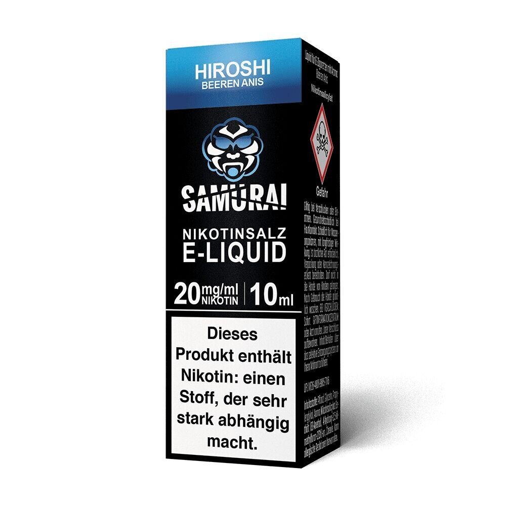 Liquid Hiroshi Beeren Anis 20mg - Samurai