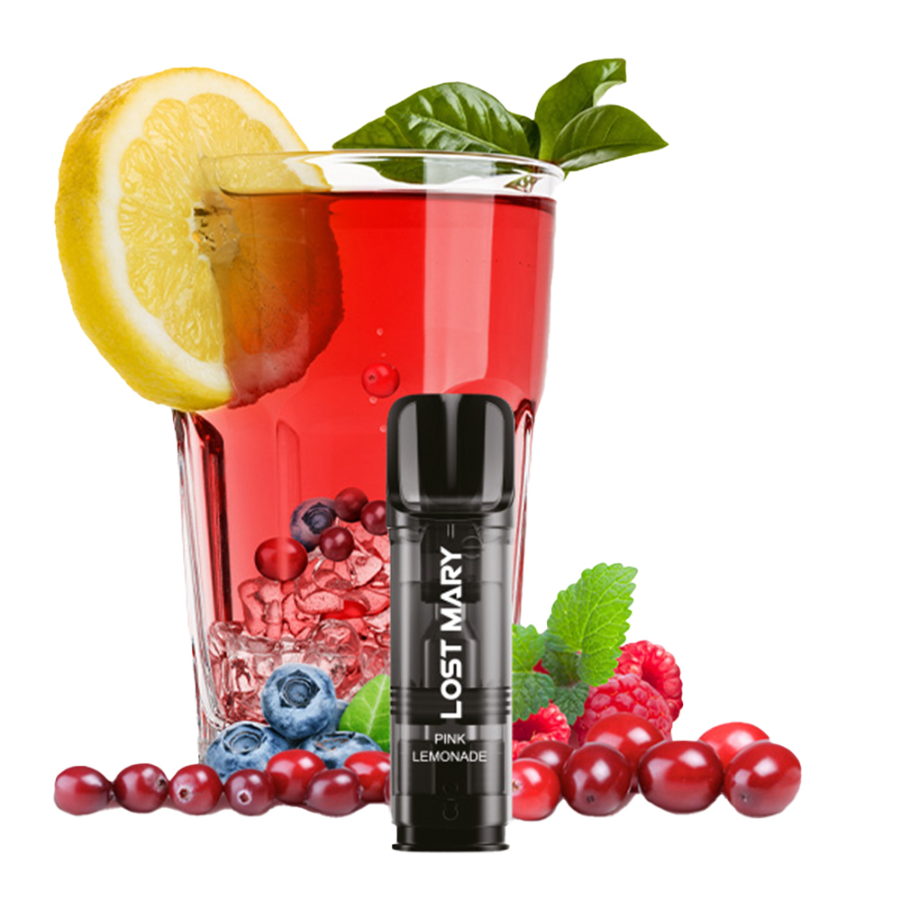 Pink Lemonade 20mg - Lost Mary Tappo Pods