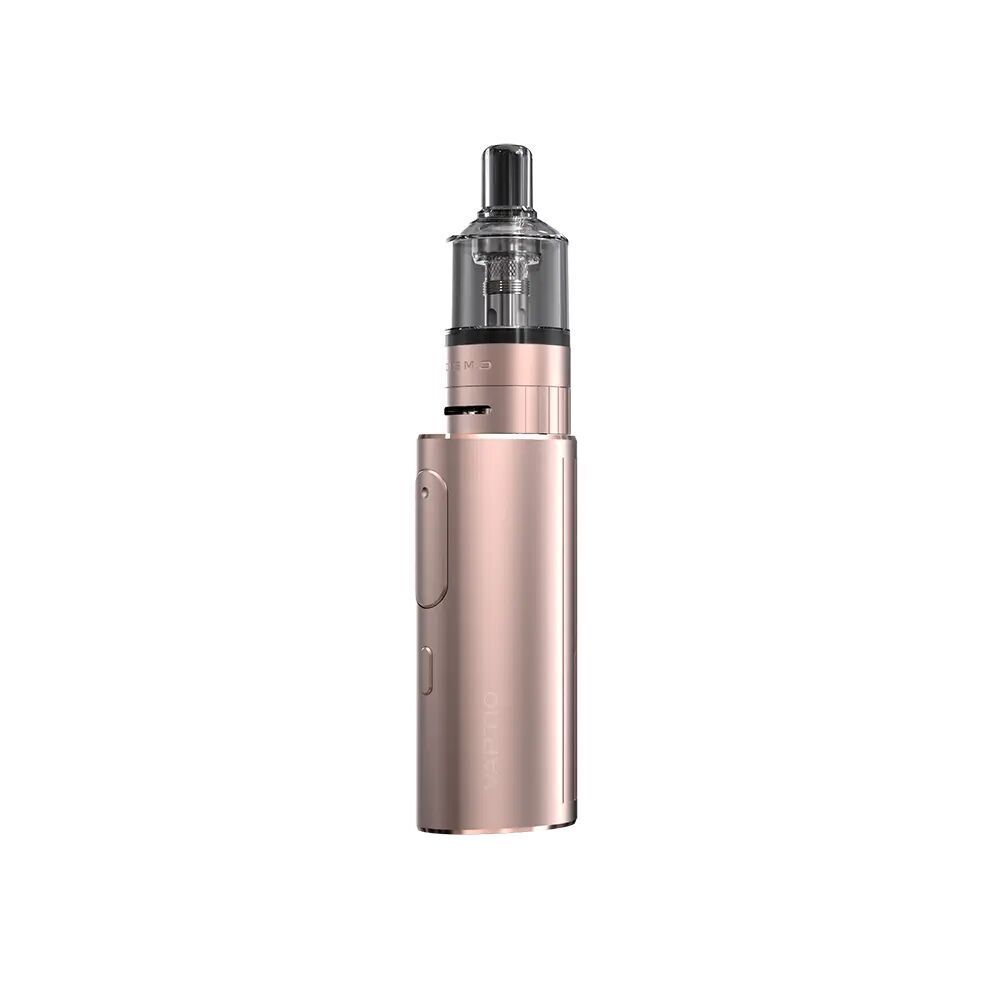 Vaptio Cosmo Prime Kit Rose Gold Vaptio Cosmo Prime Kit Rose Gold, ein elegantes E-Zigaretten-Kit mit roségoldenem Finish und einem transparenten Tank