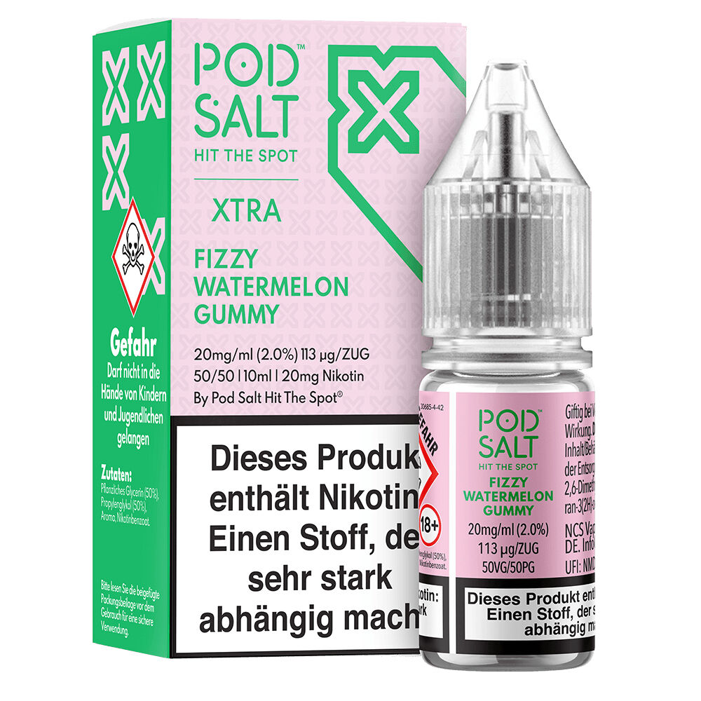 Pod Salt Xtra Nikotinsalz - Fizzy Watermelon Gummy