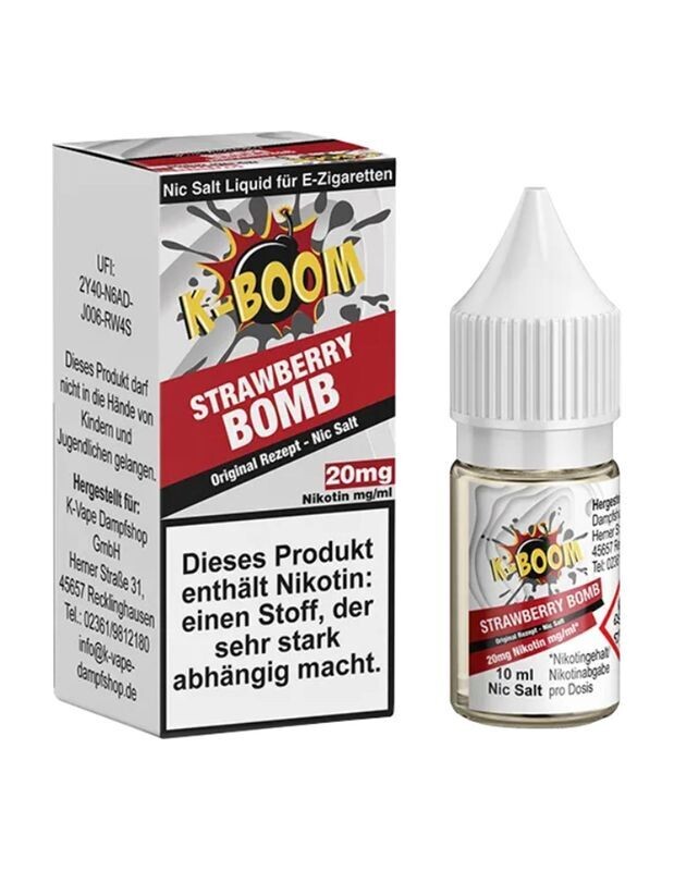 Liquid Strawberry Bomb von K-Boom
