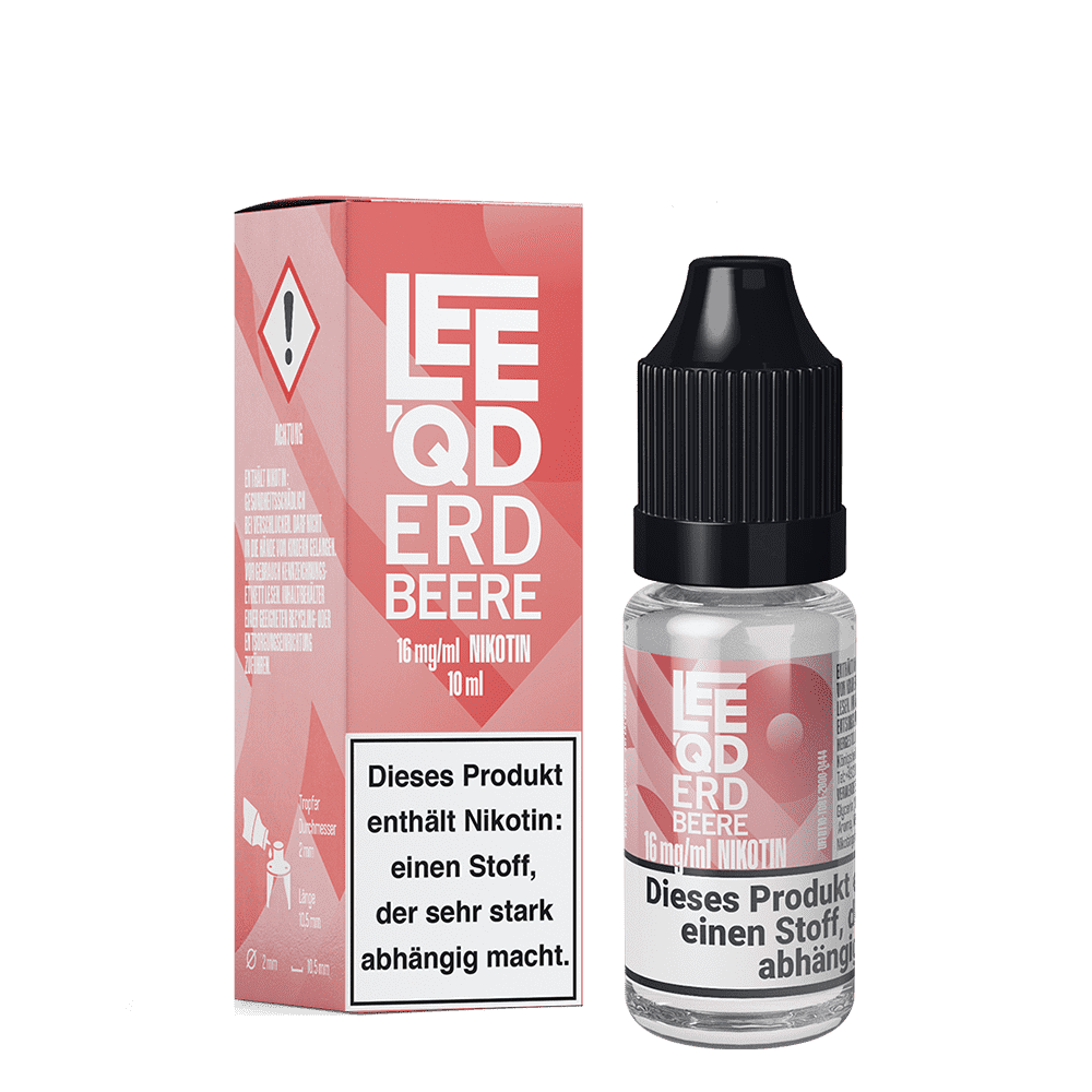 Liquid Fruit Erdbeere 16mg - Leeqd