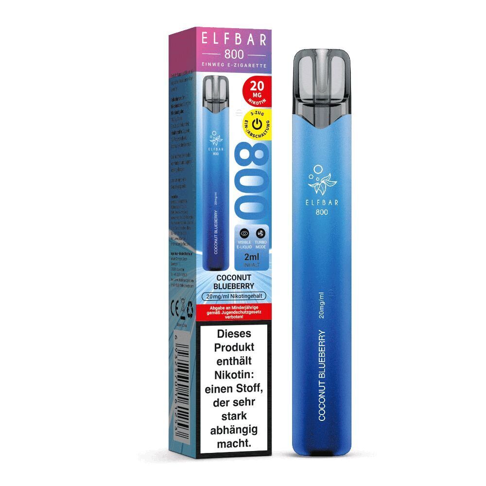 Elfbar 800 Blueberry Sour Raspberry 20 mg | Einweg E-Shisha Elfbar 800 Blueberry Sour Raspberry 20 mg | Einweg E-Shisha