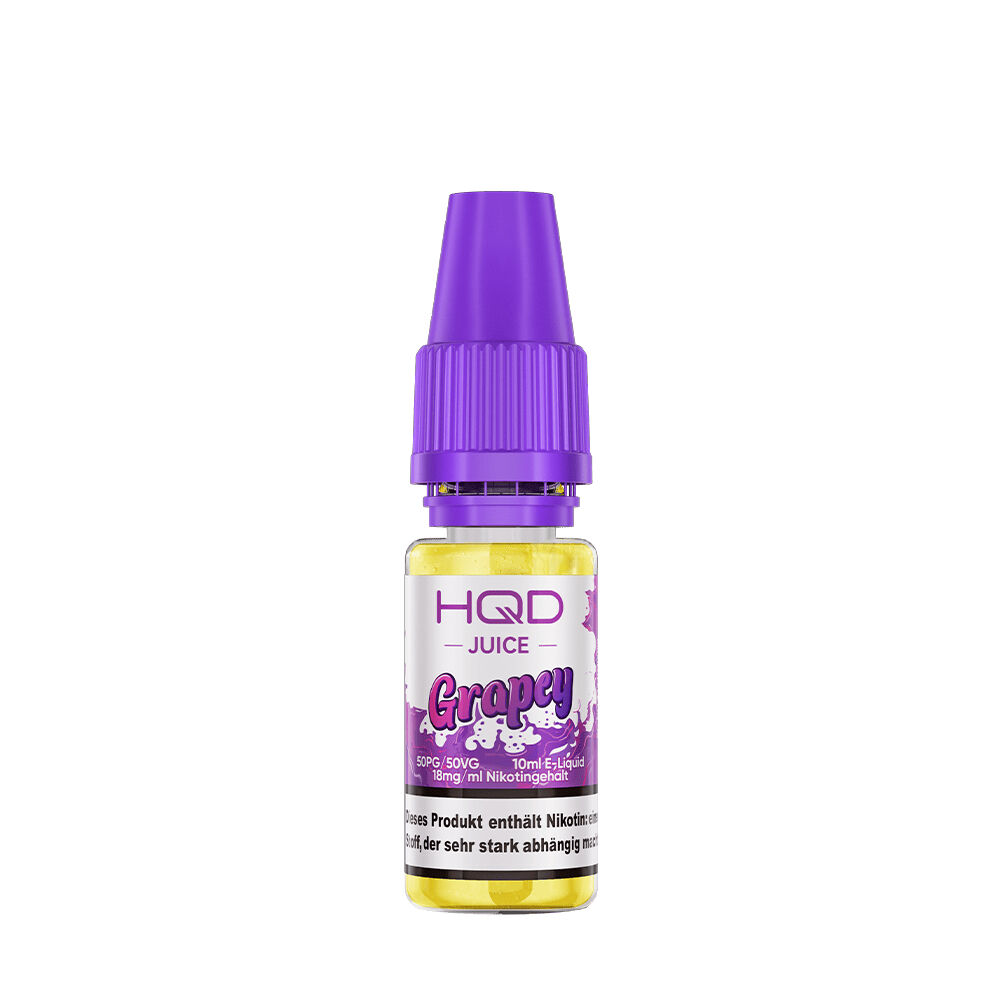 HQD305_2 HQD Juice Nikotinsalz Liquid - Grapey 18mg