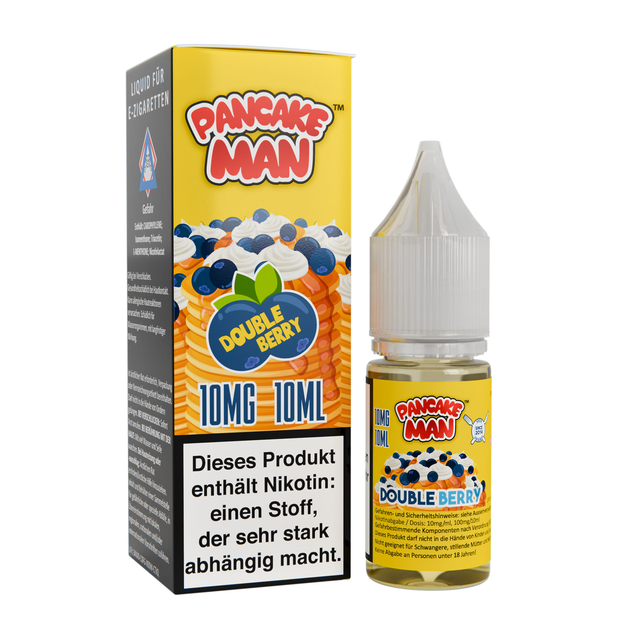 PAN102 Pancake Man Nikotinsalz - Double Berry 20mg