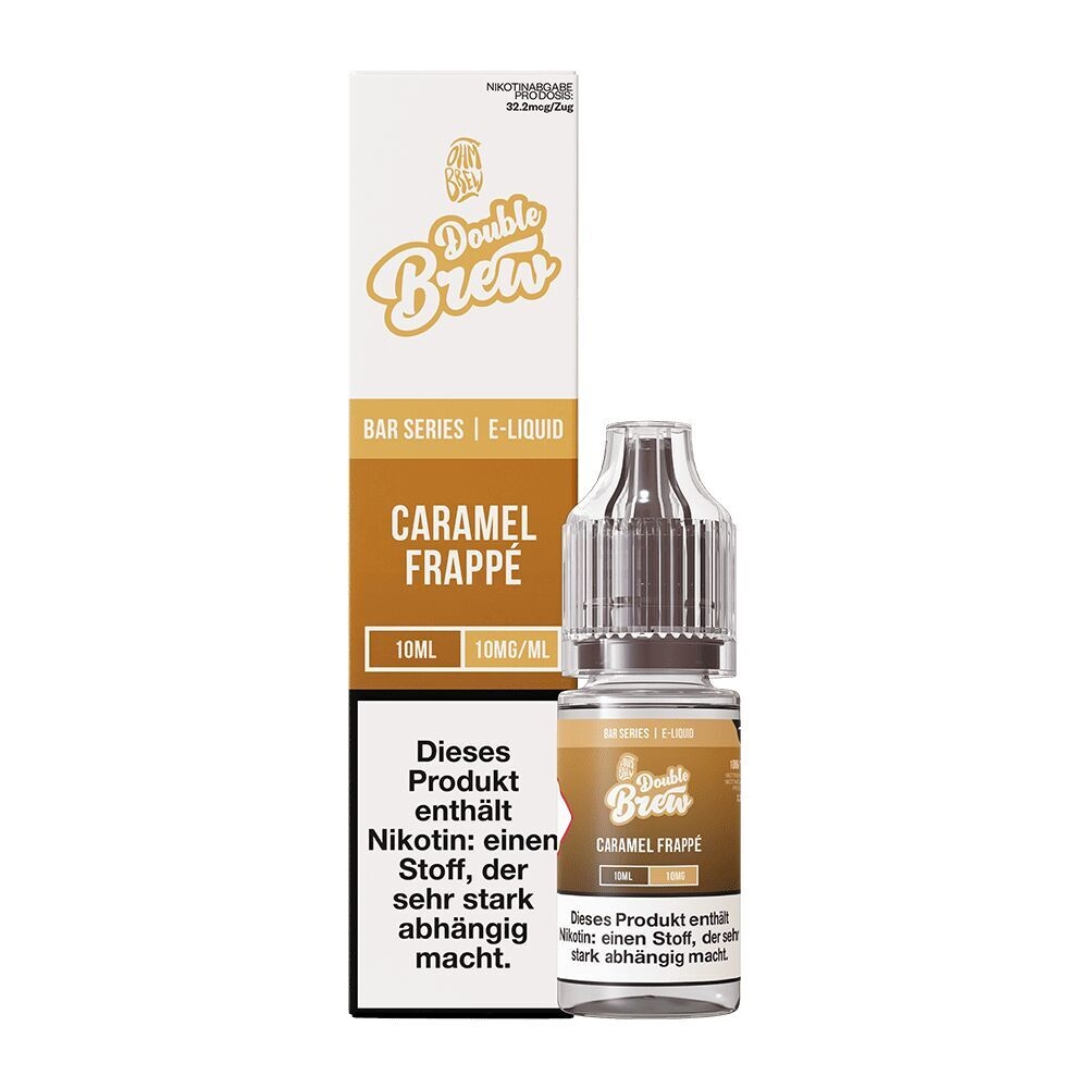Liquid Caramel Frappe 10mg - Double Brew Caramel Frappe Liquid - Double Brew
