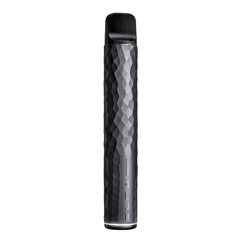 Elfbar Elfa Pod Kit - Meteor Grey Limited Elfbar ELFA Akku in Meteor Grey Limited Edition mit strukturierter Oberfläche und ELFA-Logo auf der unteren Hälfte