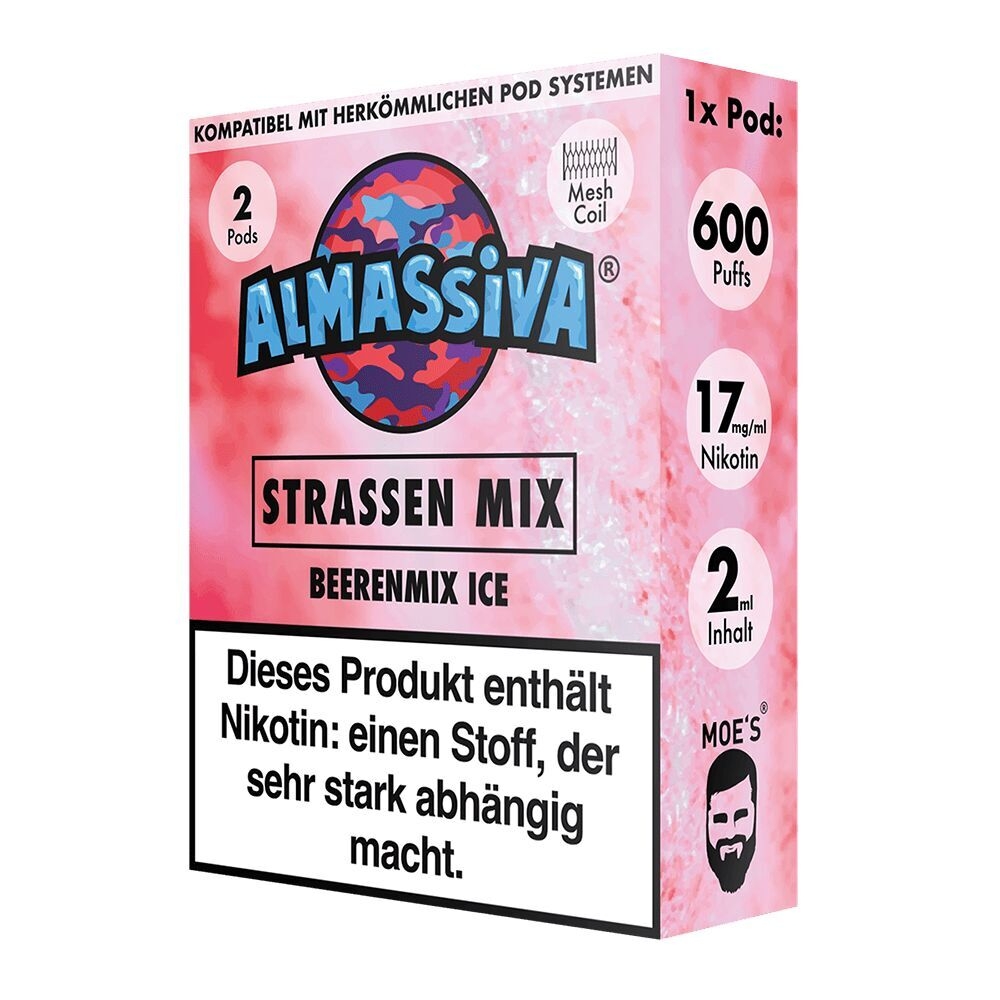 Strassen Mix 17mg - Al Massiva Pods, Werbung