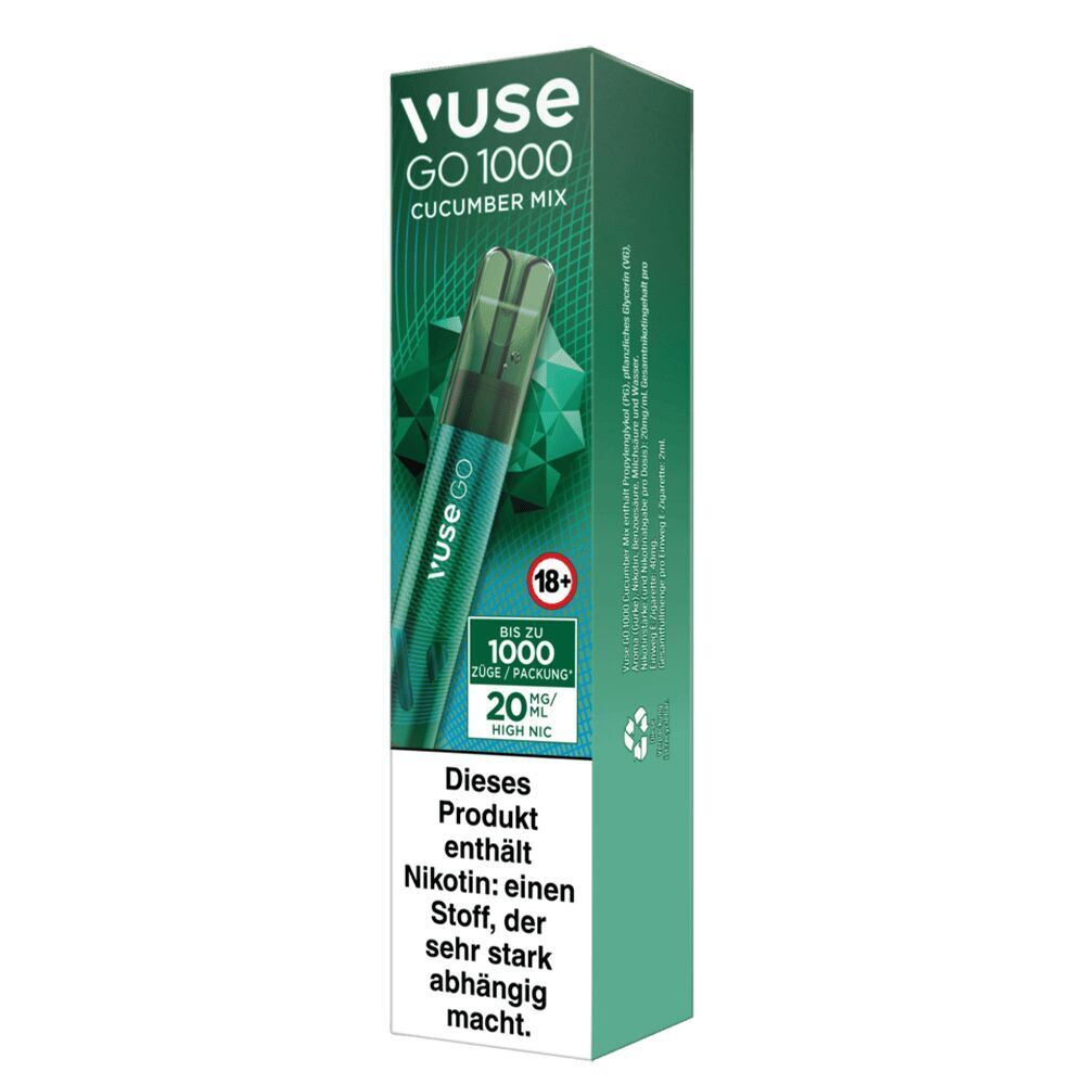Vuse GO 1000 E-Zigarette - Cucumber Mix gnstig kaufen Vuse GO 1000 E-Zigarette - Cucumber Mix gnstig kaufen