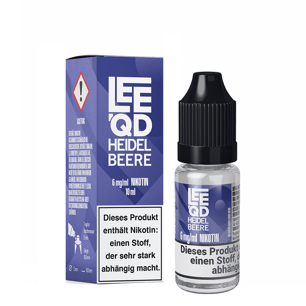 Liquid Fruit Heidelbeere 6mg - Leeqd