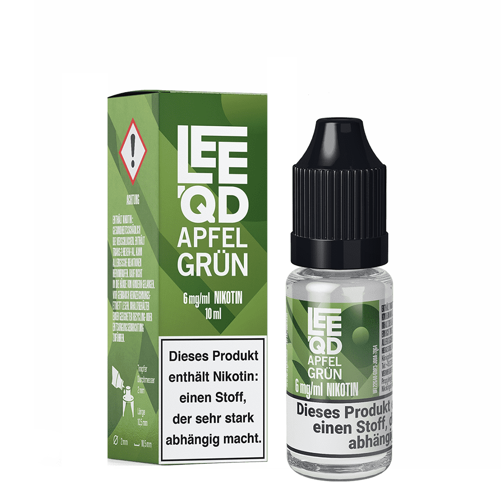 Liquid Fruit Apfel grün 6mg - Leeqd