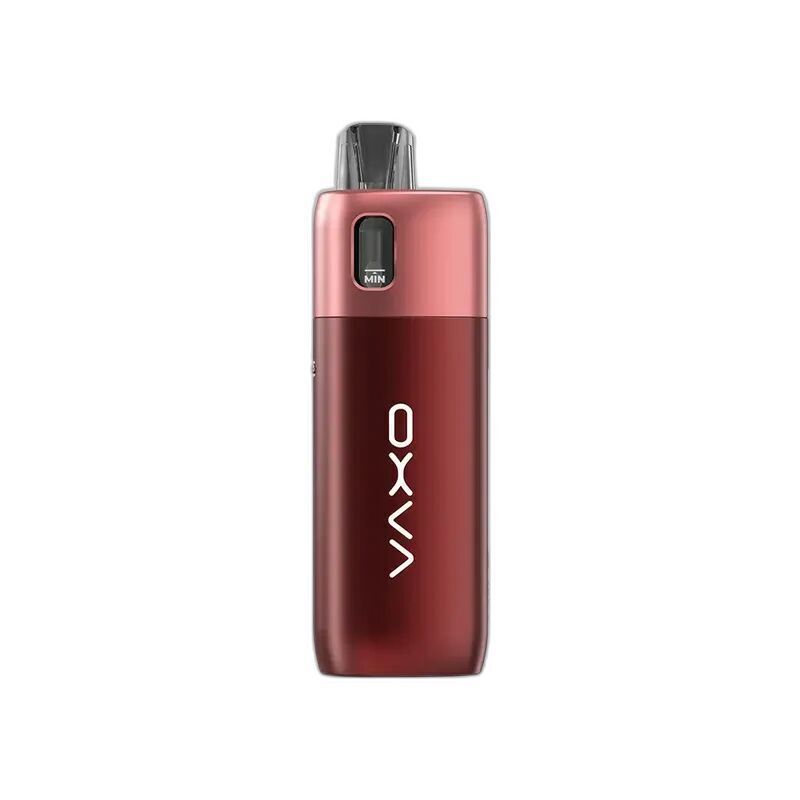 OXVA Oneo Pod Kit - Ruby Red OXVA Oneo Pod Kit in Ruby Red mit schwarzem Mundstück und weißer Logo-Schrift auf der Vorderseite.