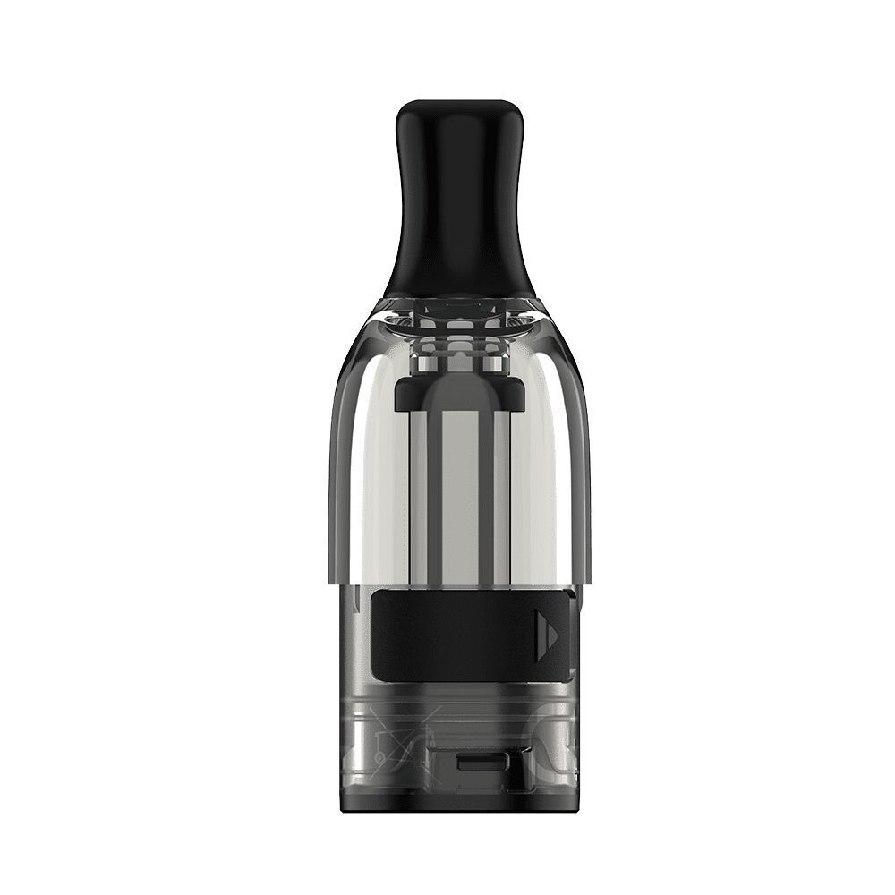 Vaporesso Eco One Ersatzpods 1,2 Ohm Vaporesso Eco One Ersatzpod mit durchsichtigem Gehäuse und schwarzem Mundstück, sichtbarer Heizspule und Farbdetails in Schwarz und Grau