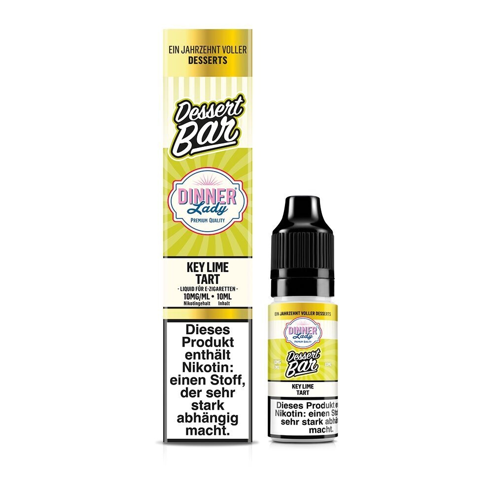 Liquid Key Lime Tart 10mg - Dinner Lady Nikotinsalz Liquid Key Lime Tart - Dinner Lady Nikotinsalz