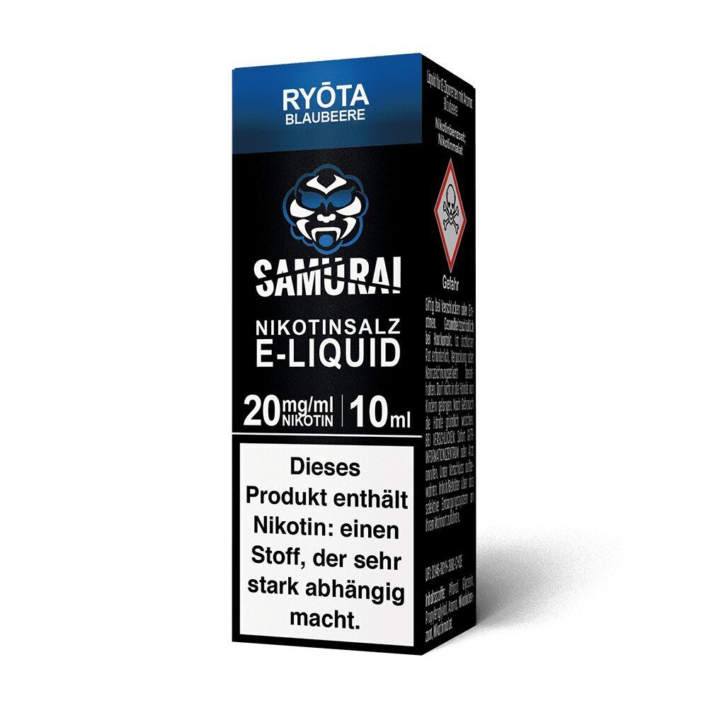 Liquid Ryota Blaubeere 20mg - Samurai Liquid Ryota Blaubeere 20mg - Samurai