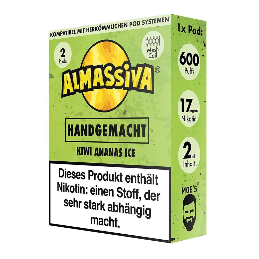 Handgemacht 17mg - Al Massiva Pods, Werbung, Person
