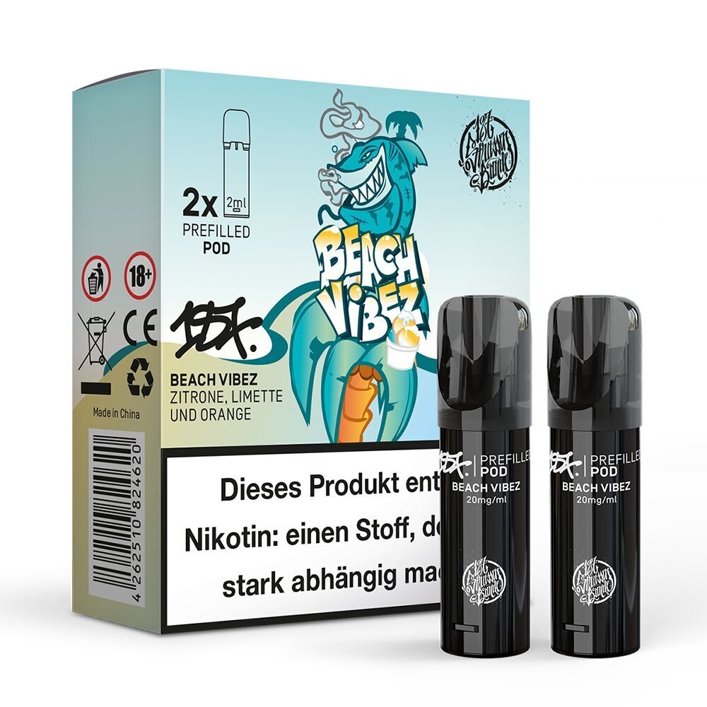 187 Strassenbande Pods - 2 Stück - Mit Nikotin, Flasche, Kosmetik
