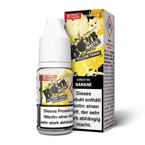 Bomb Bastic NikotinsalzYellow Tango10ml von Bang Juice