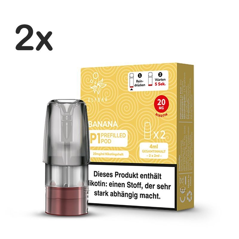 Elfbar Mate 500 P1 Pods - alle Sorten - Mit Nikotin