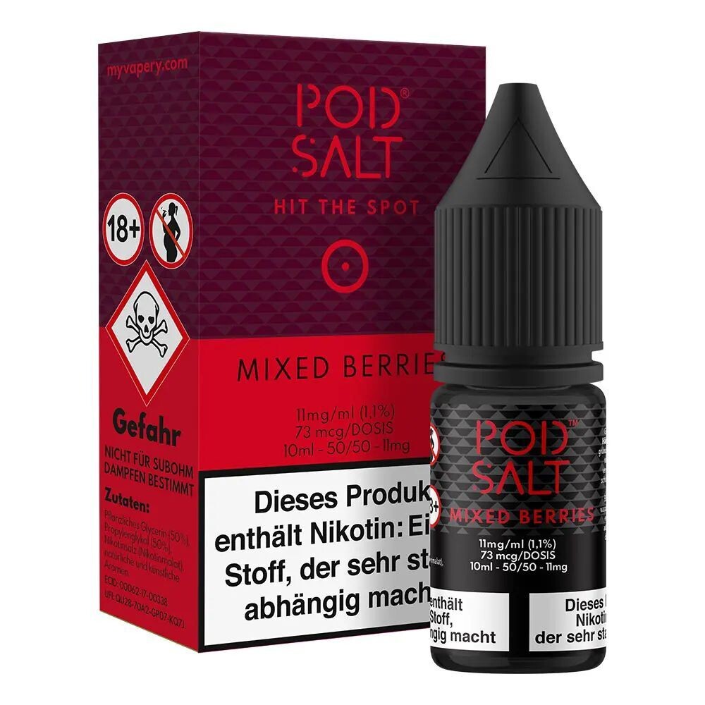 Liquid Mixed Berries von Pod Salt Core