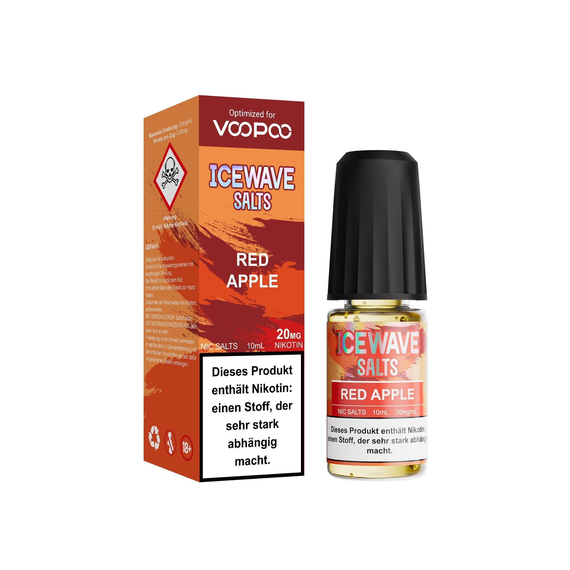 Icewave Nikotinsalz - Red Apple 20mg Icewave Nikotinsalz - Red Apple 20mg