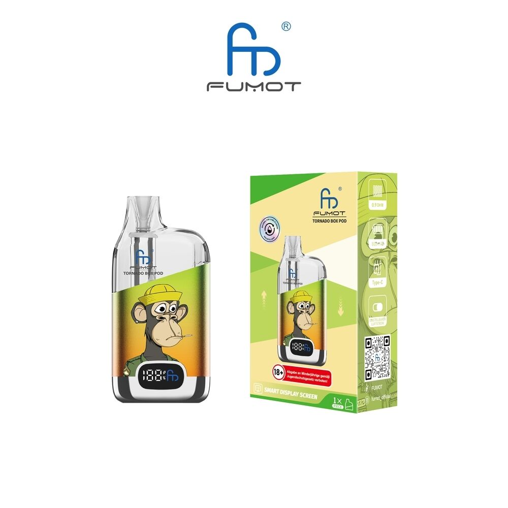 Fumot Tornado Box Pod Kit kaufen | 10ml Refill Fumot Tornado Box Pod Kit kaufen | 10ml Refill