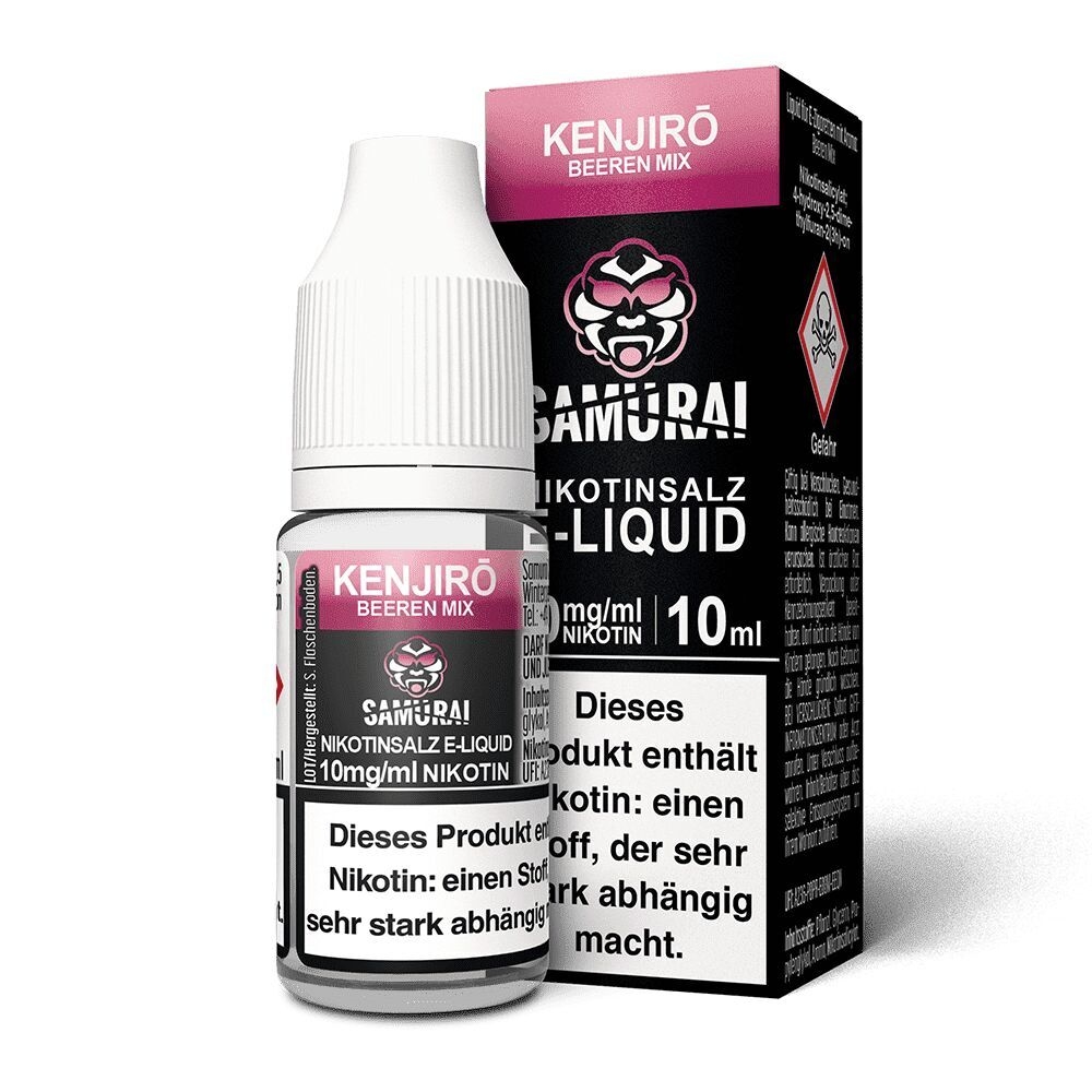 Liquid Kenjiro Beeren Mix 10mg - Samurai Liquid Kenjiro Beeren Mix - Samurai