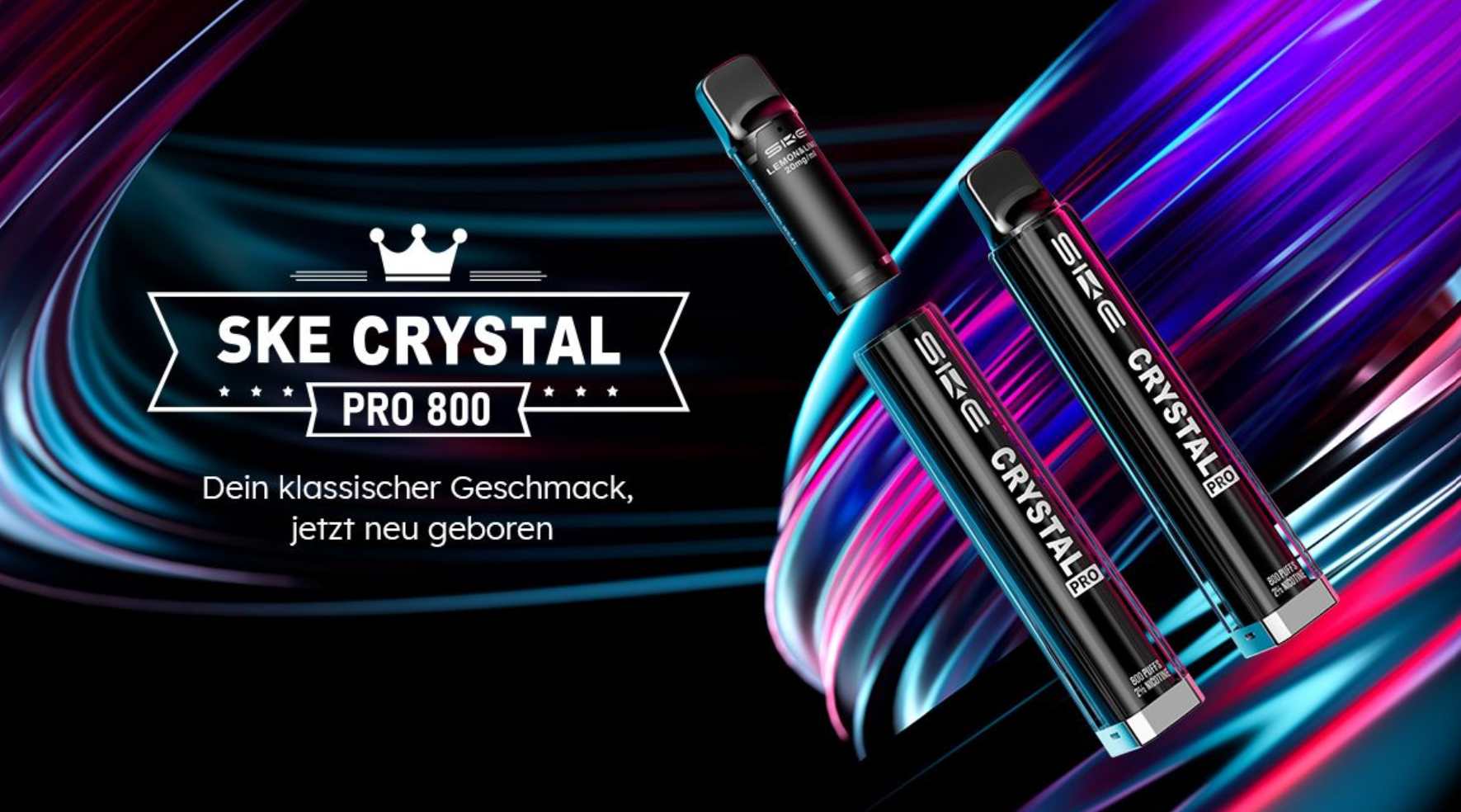 SKE Crystal 800 Pro Pods, Image Bild 