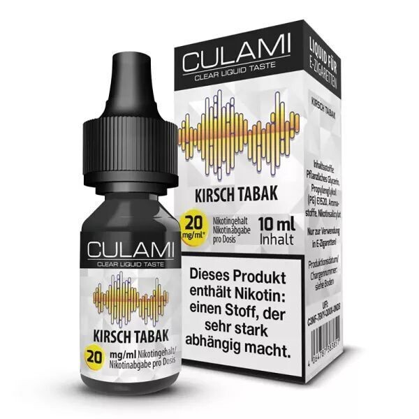 Liquid Kirsch Tabak - Culami Liquid Kirsch Tabak - Culami